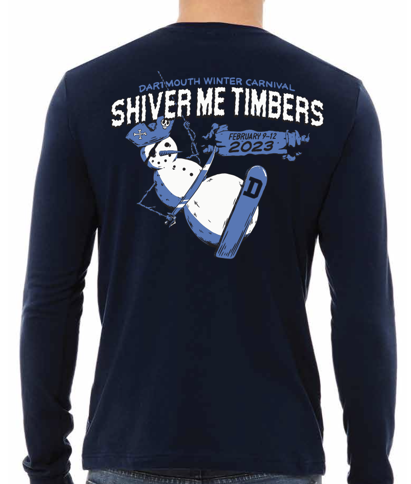 2023 Winter Carnival T-shirt designed by Landon Armstrong '23