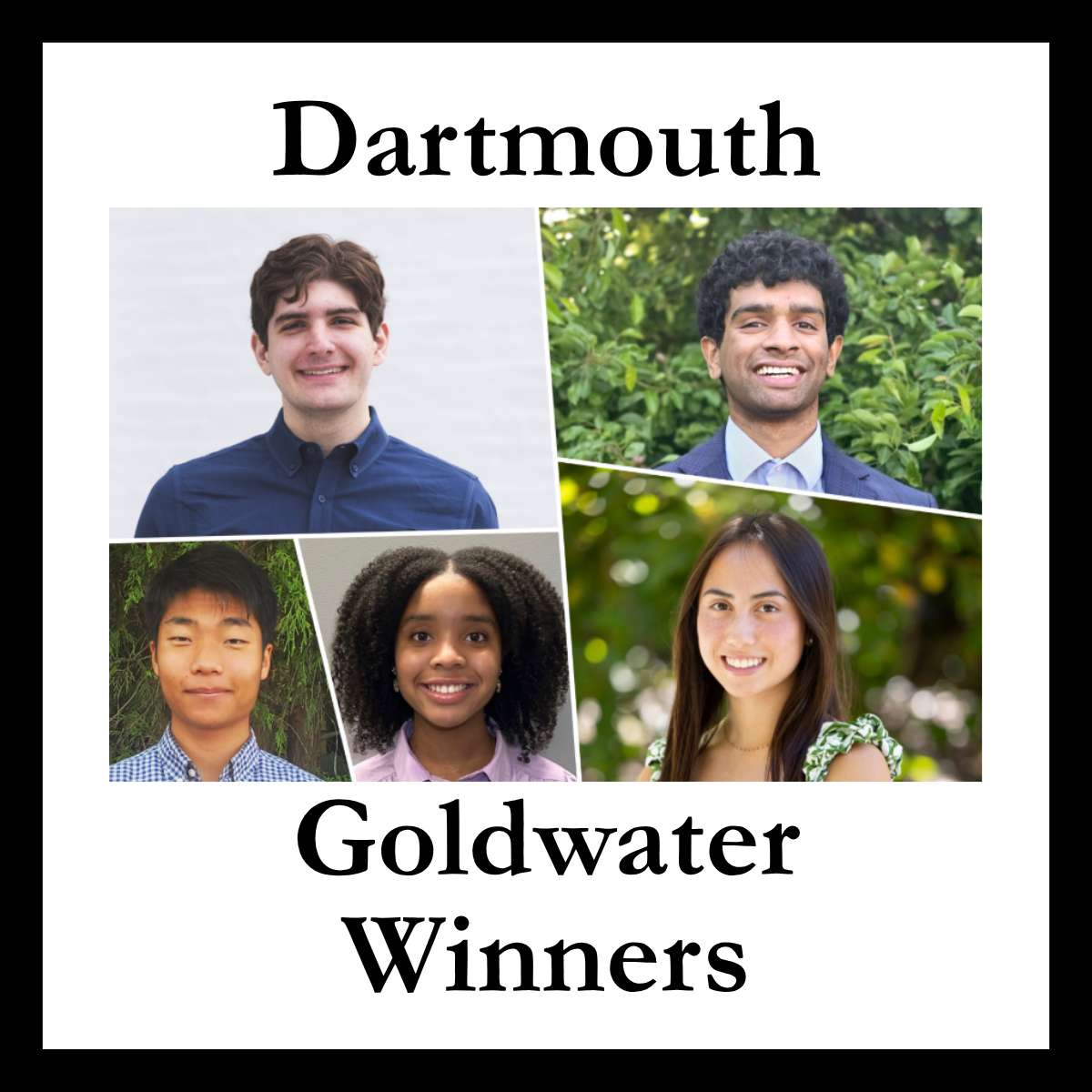Read more about the 2025 Goldwater Winners in this article from The Dartmouth!