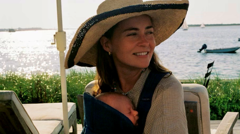 Abbey Cahill and Baby Murphy