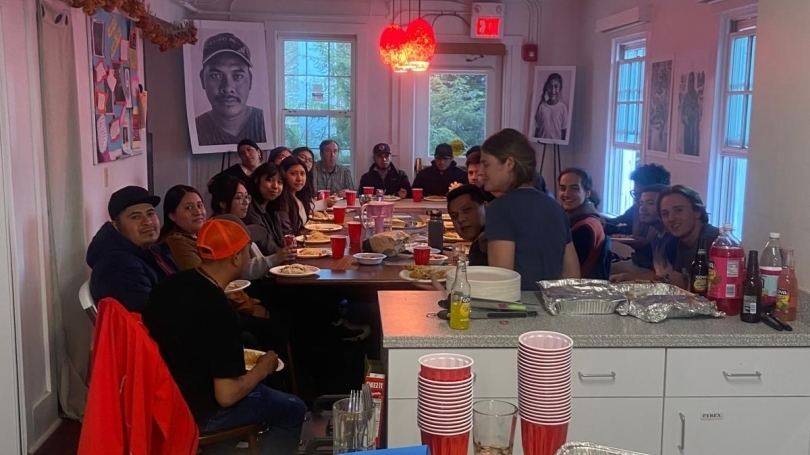 Fuerza dinner at La Casa Dartmouth