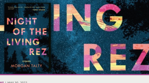 night of the living rez book cover