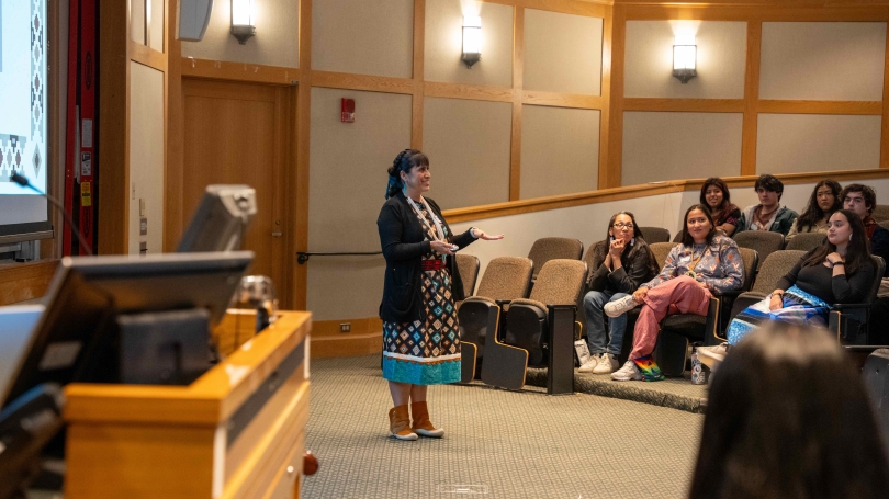 Trisha Moquino - keynote speaker at Ivy Native Conference.