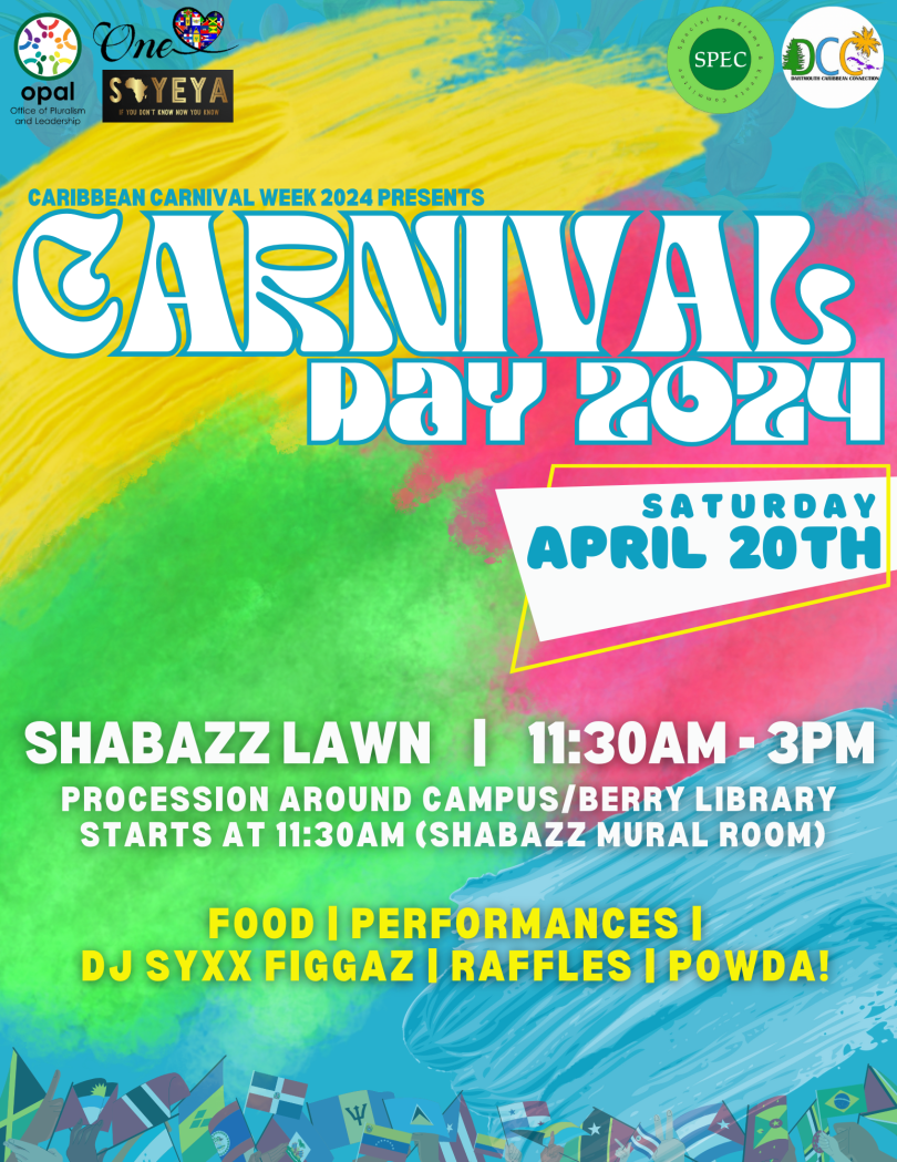 Carnival Day 2024 4/20 11-3pm