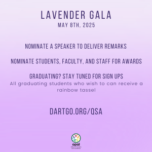 lav grad nominations, nominate a friend at dartgo.org/qsa