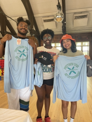 First ever Xpressions of Dartmouth event, shirts, bucket hats, and fun!