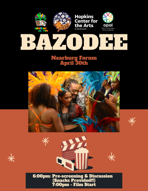 Bazodee Movie Screening featuring Soca artiste Machel Montano (April 30)
