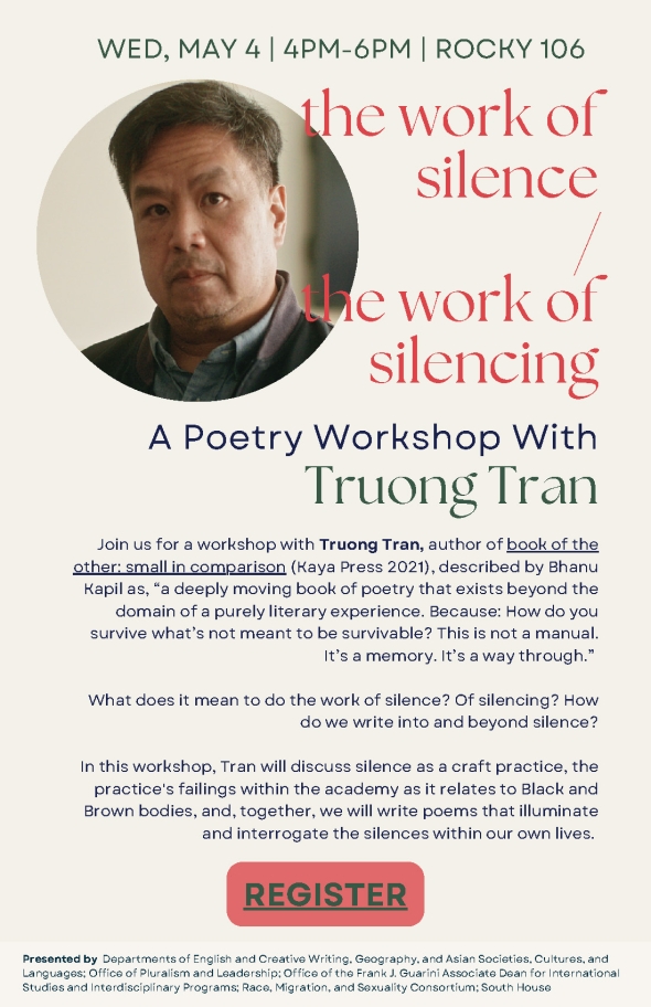 Truong Tran poetry workshop