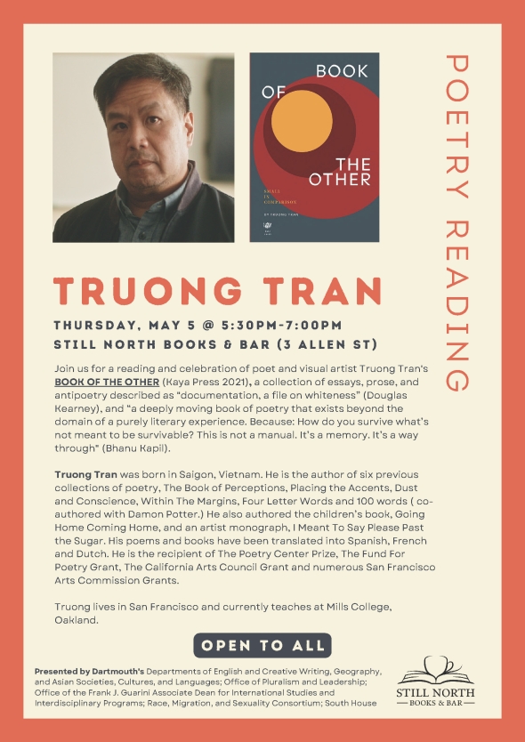 Truong Tran poetry reading