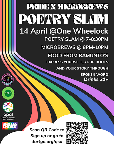Poetry Slam with MicroBrews April 14th