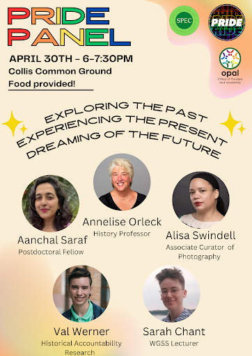Pride Panel discuss the future and past on April 30th 