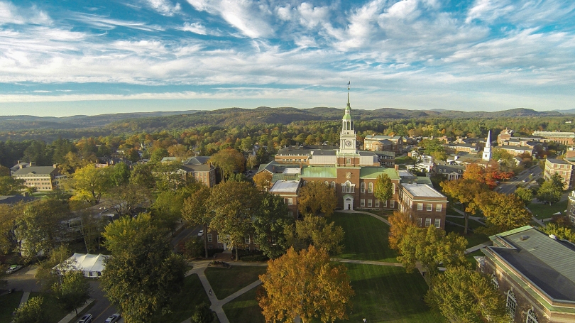 Dartmouth campus in Fall.