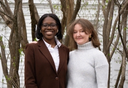 Aamore Richards and Olivia Bayne