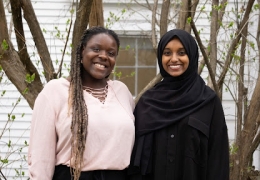 Sulekha Kilas and Eunice Suberu