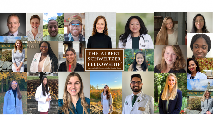 Thumbnails of 2021-2022 NH-VT Schweitzer Fellows