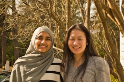HIBA HUSSAIN AND GRACE FLEMING HEADSHOT