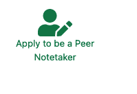 apply to be a peer notetaker