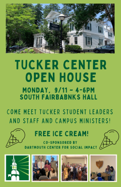 Tucker Center Open House Tuesday September 11th from 4-6pm