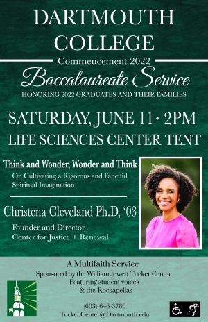 2022 Baccalaureate Poster 2022 Baccalaureate Poster