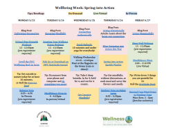 Image of the Student Calendar of Events